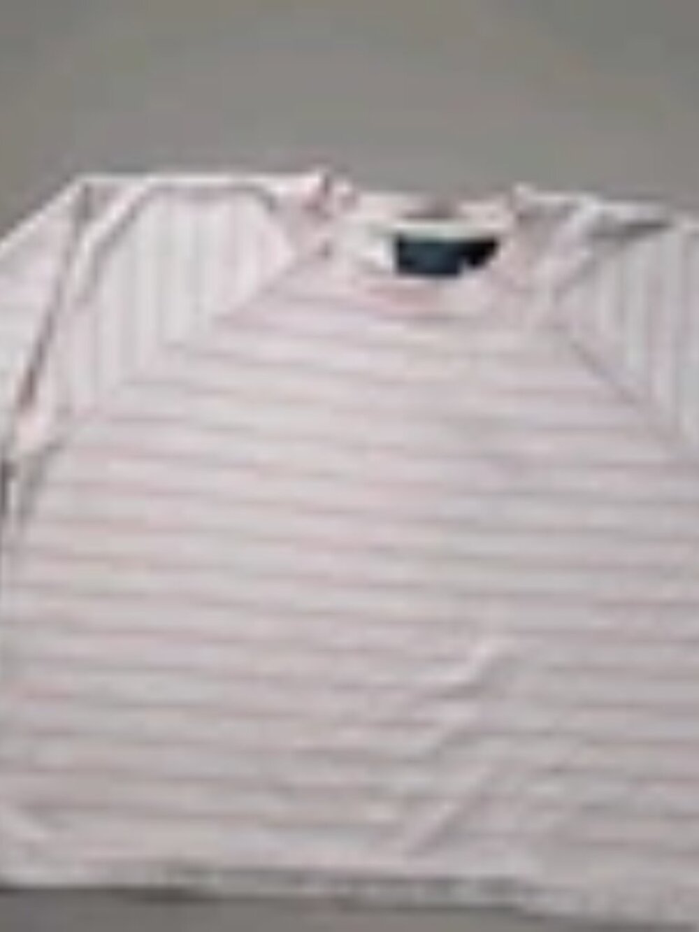 Crazy Horse Liz Claiborne Pink White Stripe Sweater PL